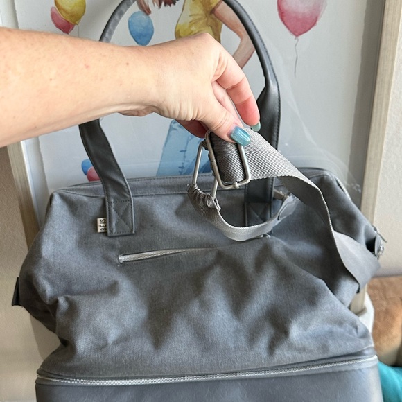 BEIS - mini weekender - grey - Picture 7 of 11